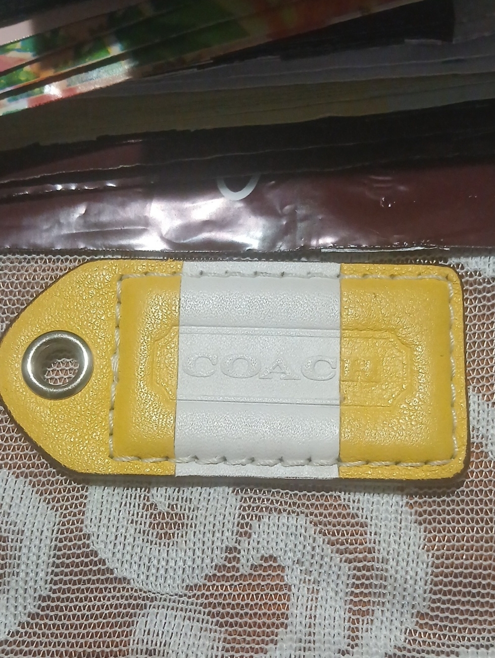 Coach Bag Tag